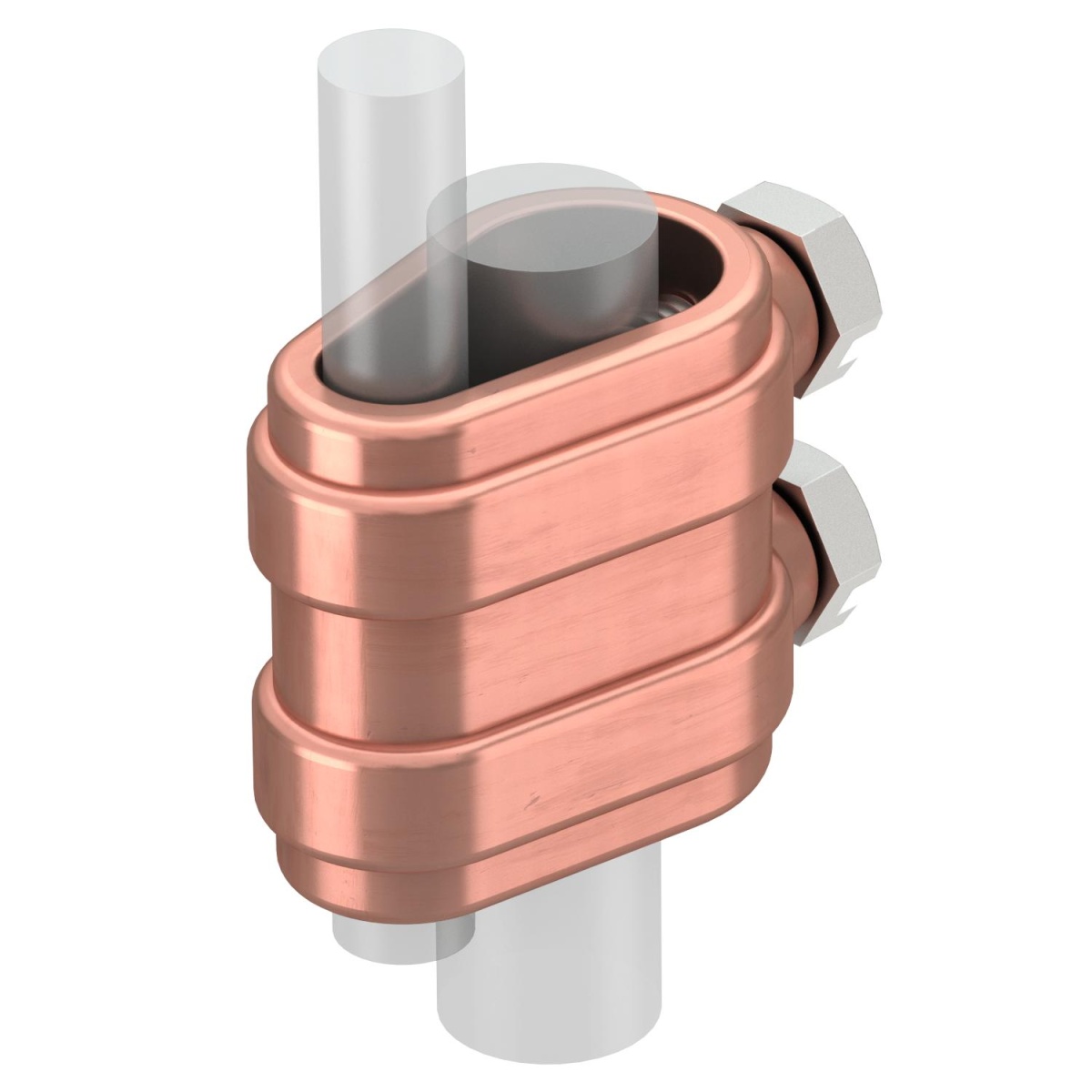 Ligador aberto 8-10mmx16 Zinco fundido sobre pressão cobreado