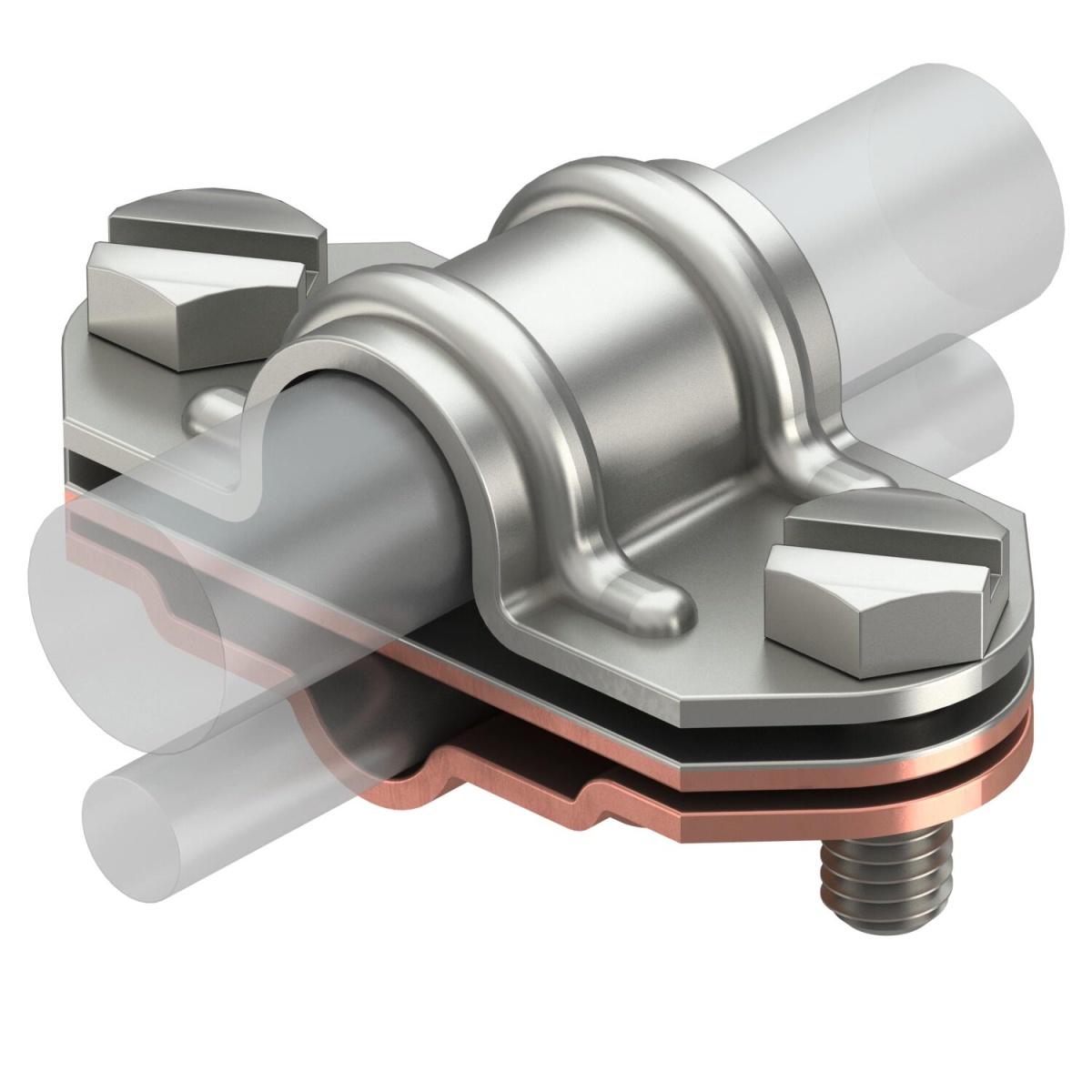 Ligador bimetálico FL308-10x16 Cobre