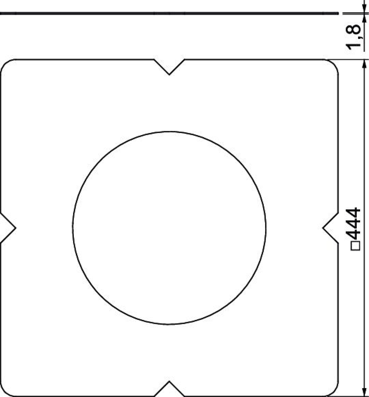 Fastening sleeve FPO 