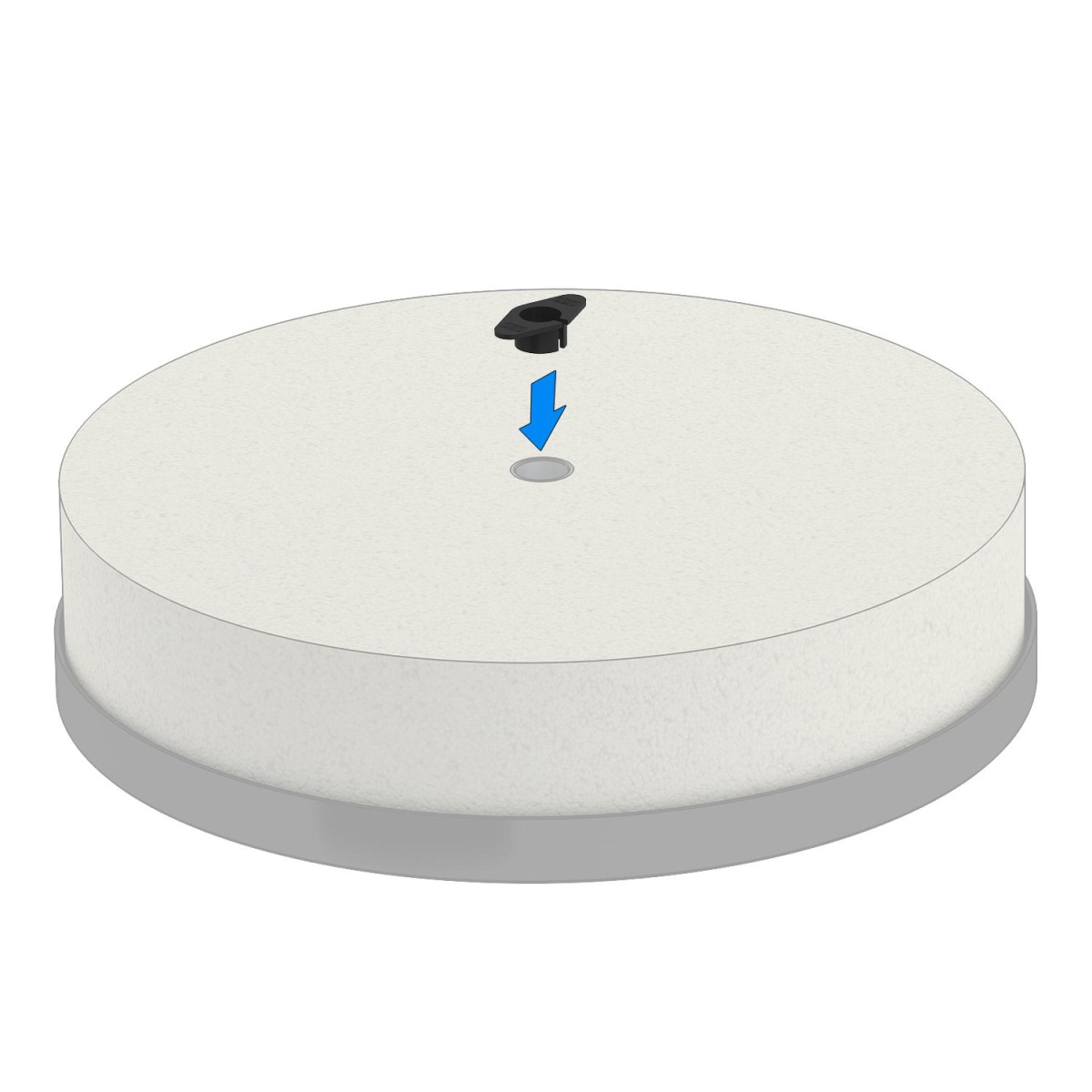 Manga redutora para sistema FangFix 16mm Poliamida preto