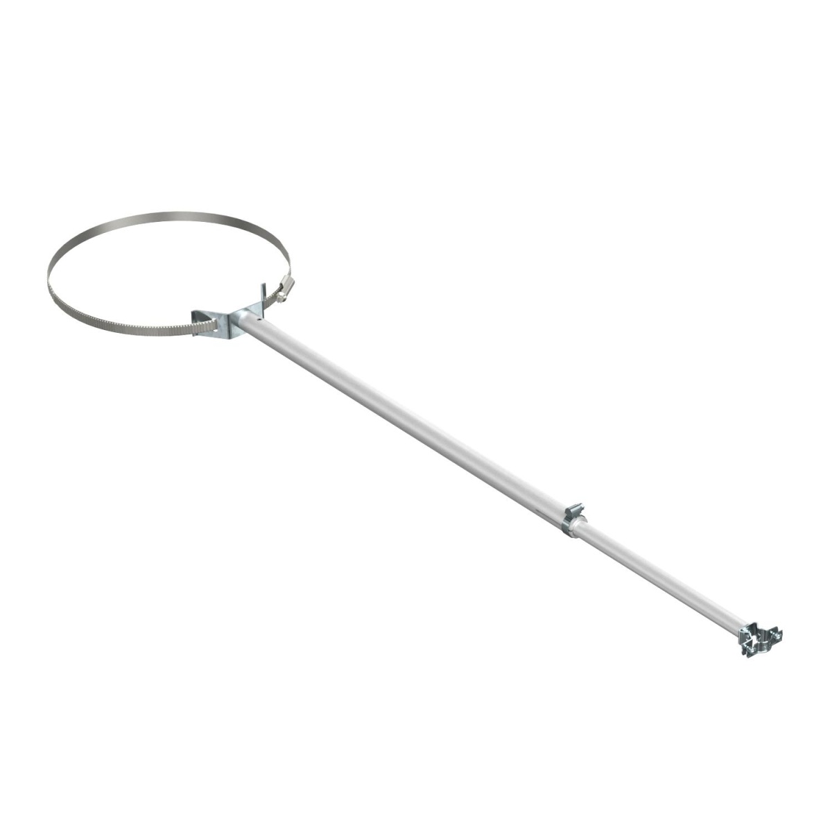 Suporte isolado regulável ajuste longitudinal variável 550-1000mm Plástico reforçado com fibra de vidro