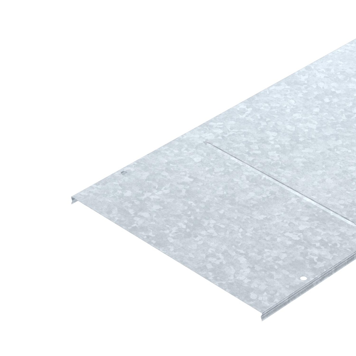 Tampa bloqueável para caminho de cabos em varão 400x3000 Aço Galvanizado por imersão a quente após maquinação zinco