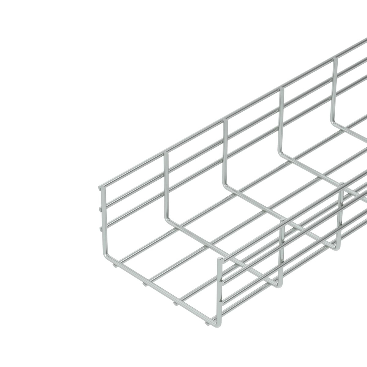 Mesh cable tray SGR 105x200x3000 Aço eletrogalvanizado zinco