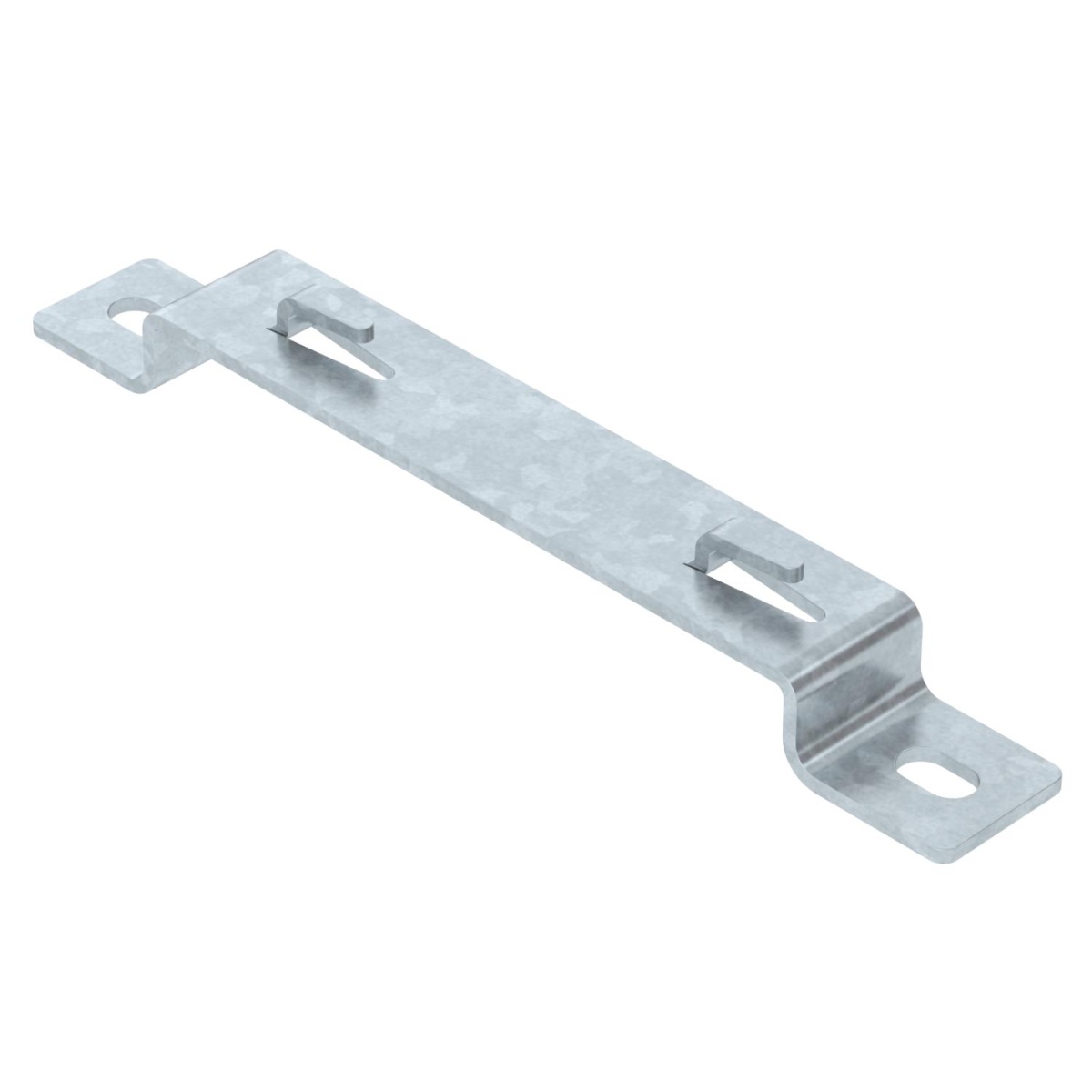 Distanciador para caminho de cabos em varão B150mm Aço Galvanizado por imersão a quente após maquinação zinco