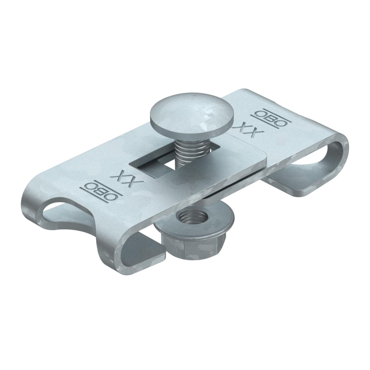 Conector de canto para caminho de cabos em varão Aço Galvanizado por imersão a quente após maquinação zinco