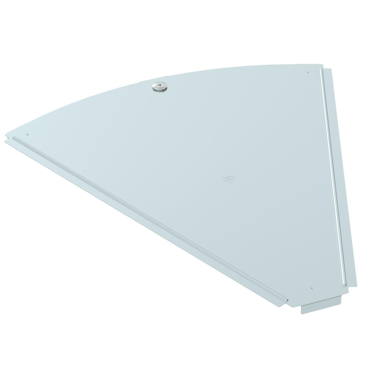 Tampa para ângulo 45 B500mm Aço Galvanização continuazincoalumínio, Double Dip zinco