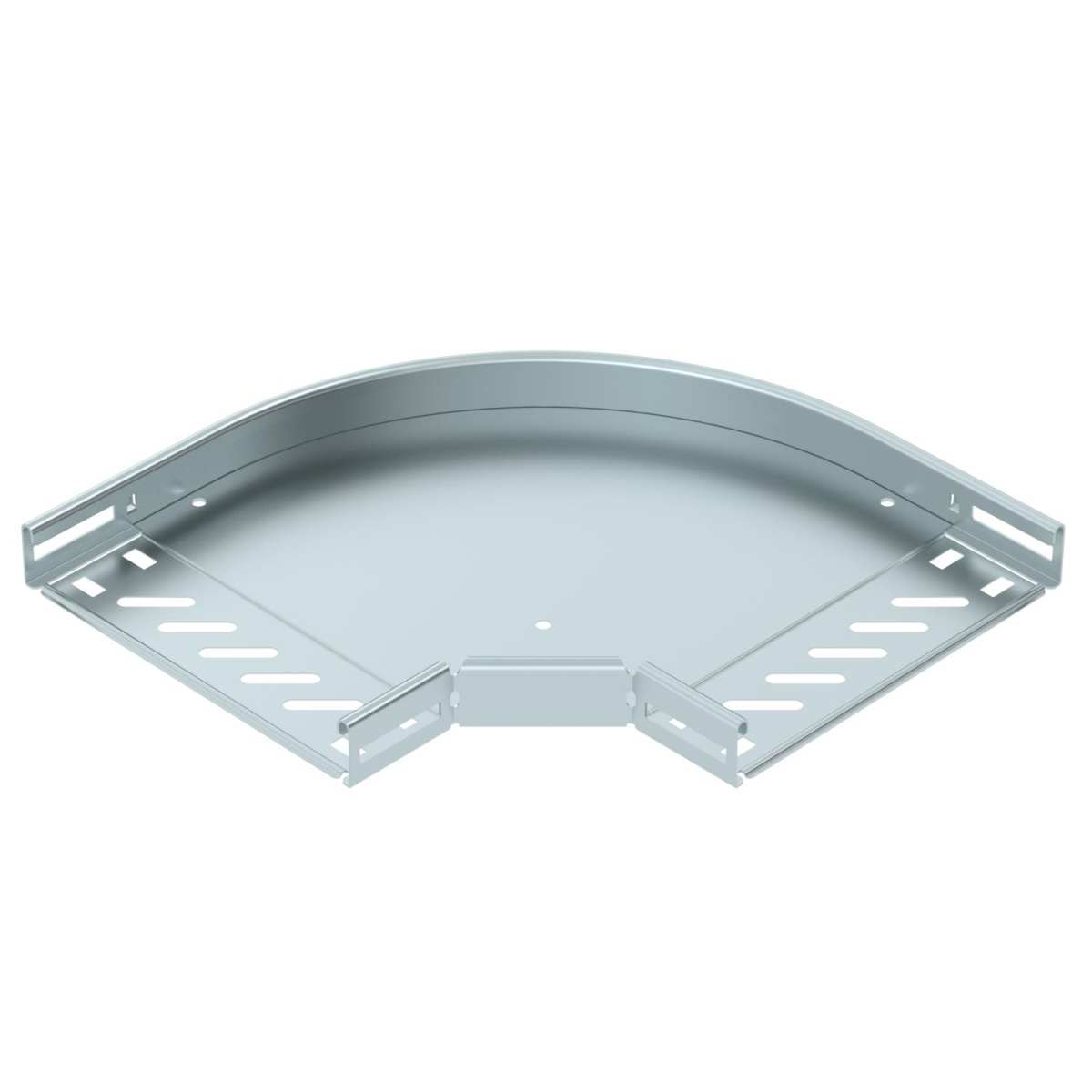 Ângulo 90º para caminho cabos, horizontal 35x200 Aço galvanizado pelo método Sendzimir zinco