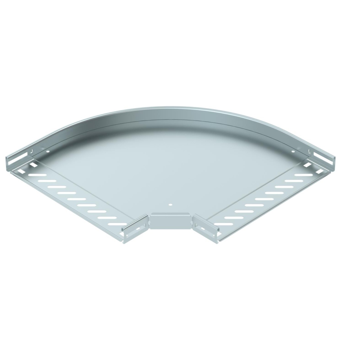 Ângulo 90º para caminho cabos, horizontal 35x300 Aço galvanizado pelo método Sendzimir zinco