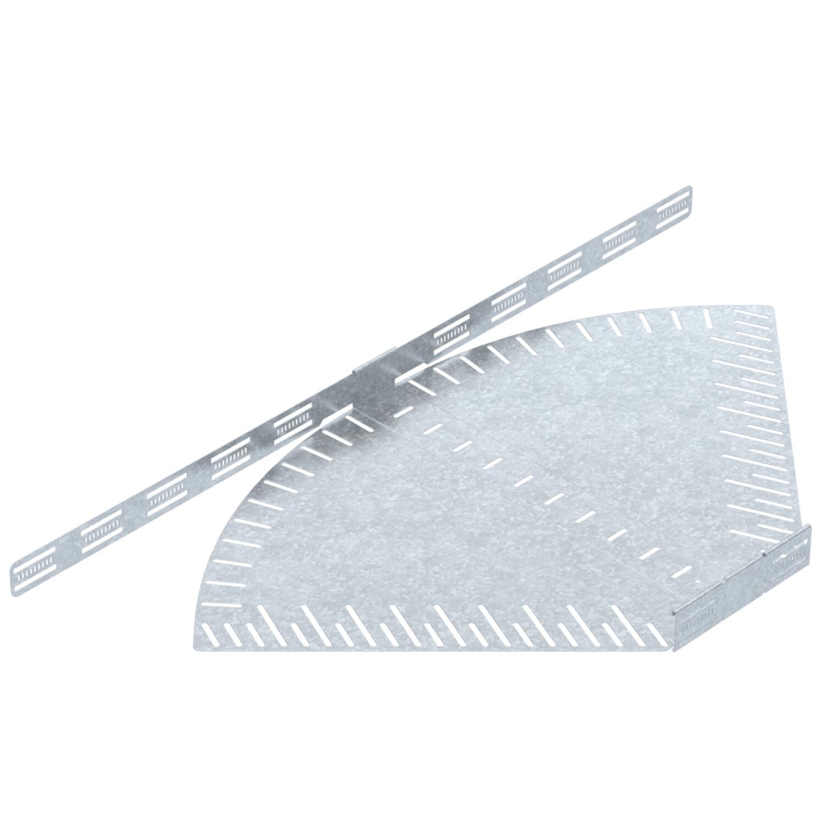 Ângulo variável horizontal 60x600 Aço Galvanizado por imersão a quente após maquinação zinco