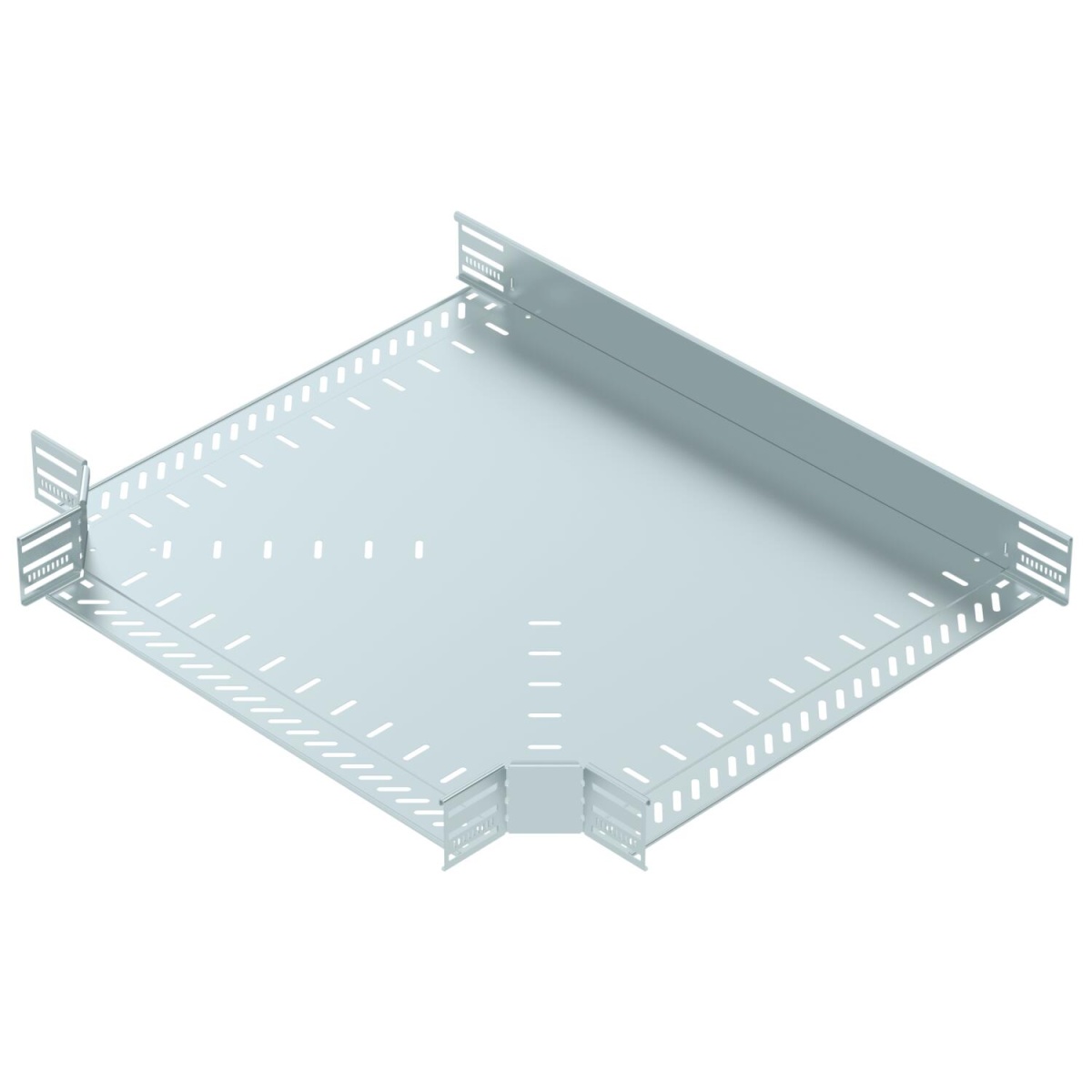 Derivação em T para caminho cabos, horizontal 85x600 Aço galvanizado pelo método Sendzimir zinco