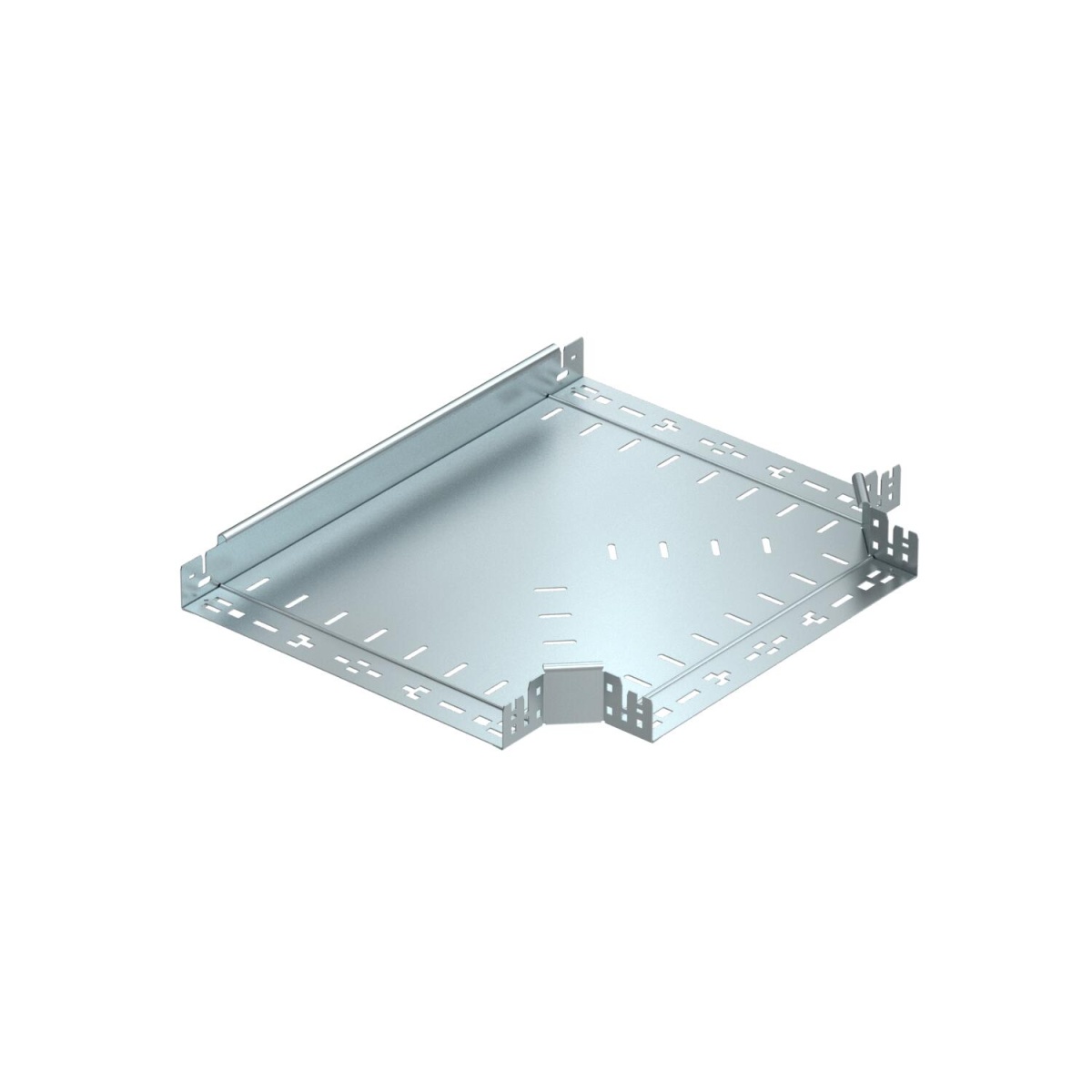 Derivação em T com união de encaixe rápido 60x400 Aço galvanizado pelo método Sendzimir
