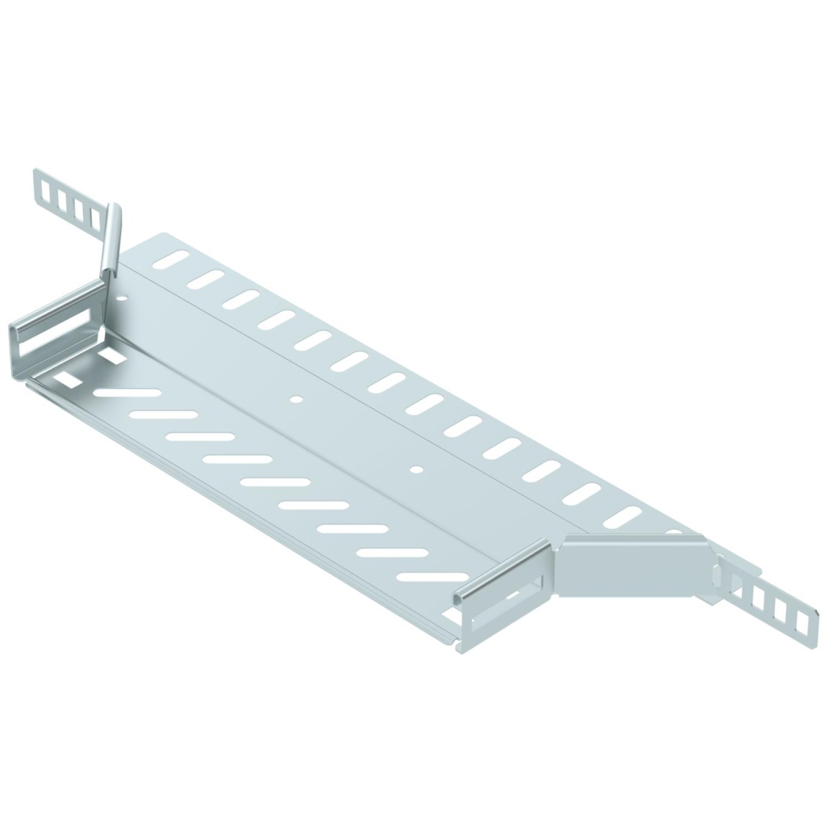 Derivação simples para caminho de cabos em chapa 35x300 Aço galvanizado pelo método Sendzimir zinco