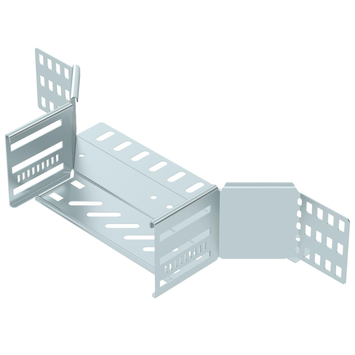 Derivação simples para caminho de cabos em chapa 85x200 Aço galvanizado pelo método Sendzimir zinco