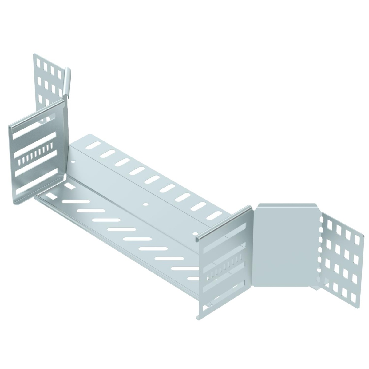 Derivação simples para caminho de cabos em chapa 110x300 Aço galvanizado pelo método Sendzimir zinco