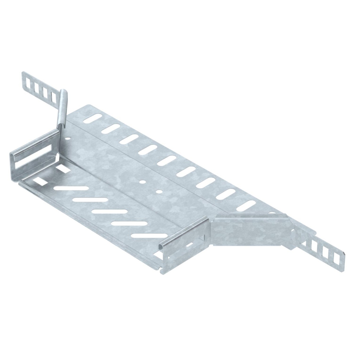 Derivação simples para caminho de cabos em chapa 35x200 Aço Galvanizado por imersão a quente após maquinação zinco