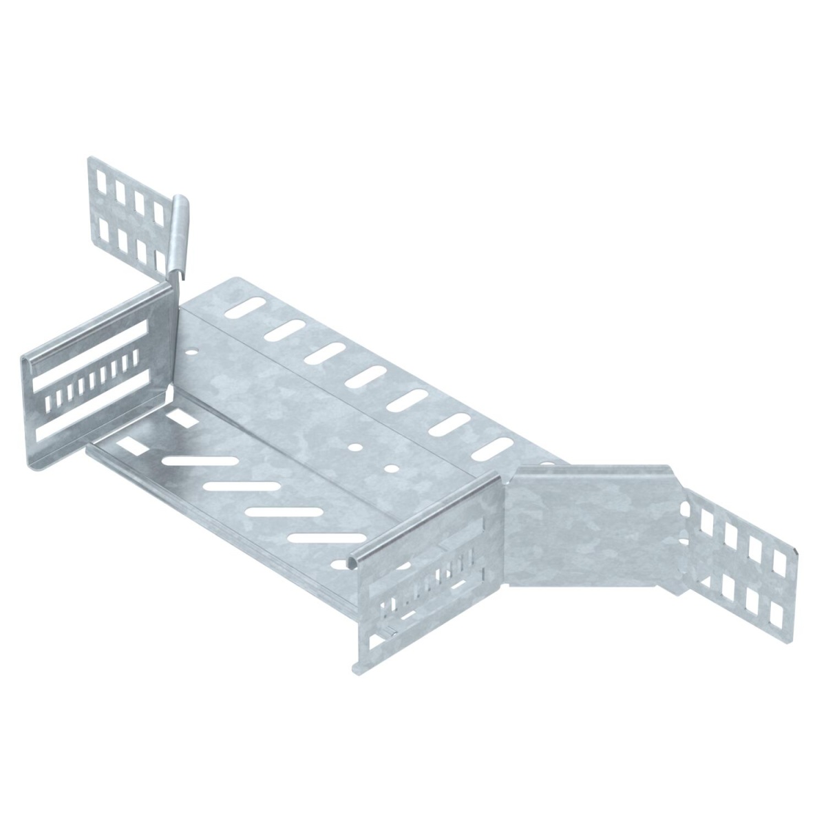 Derivação simples para caminho de cabos em chapa 60x200 Aço Galvanizado por imersão a quente após maquinação zinco