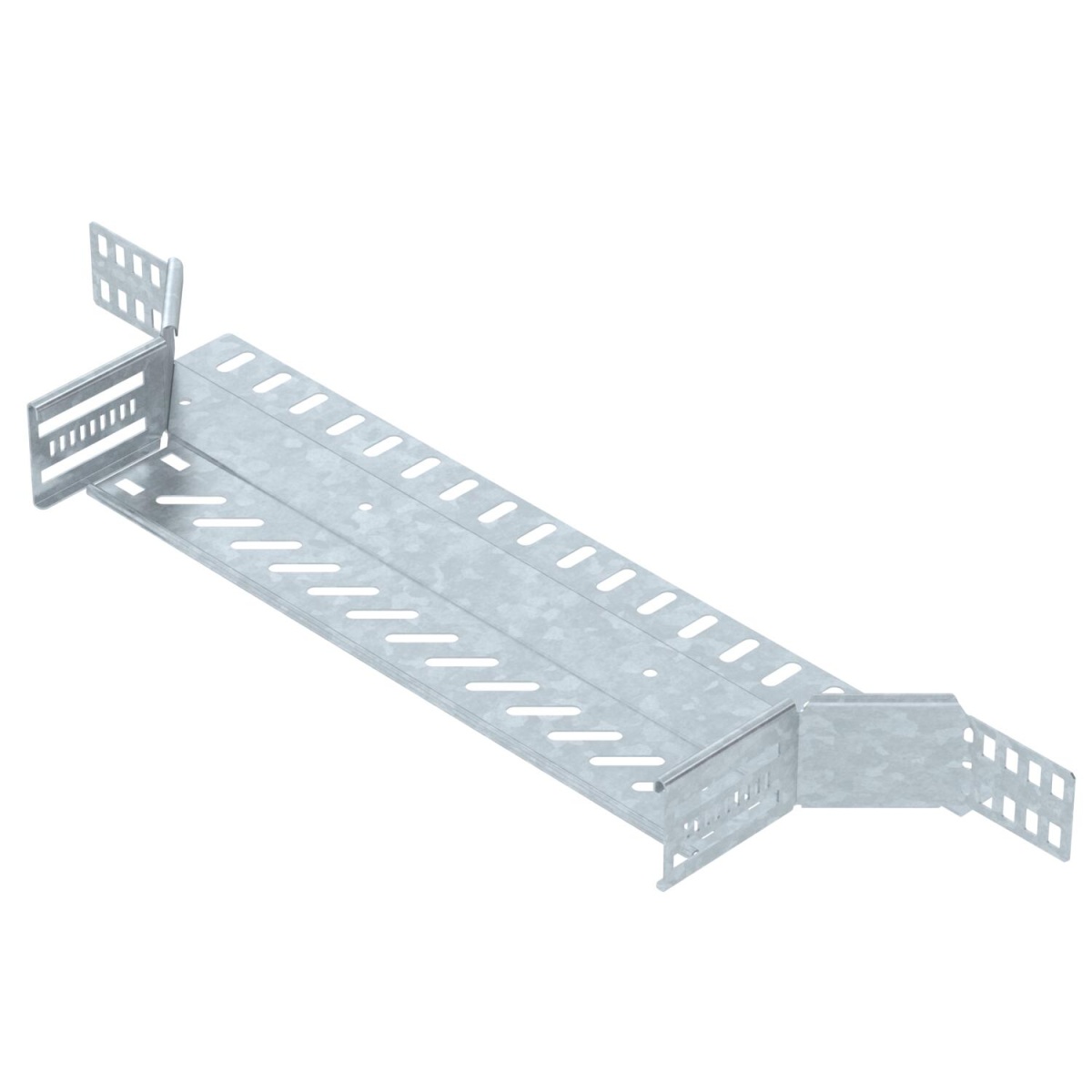 Derivação simples para caminho de cabos em chapa 60x400 Aço Galvanizado por imersão a quente após maquinação zinco