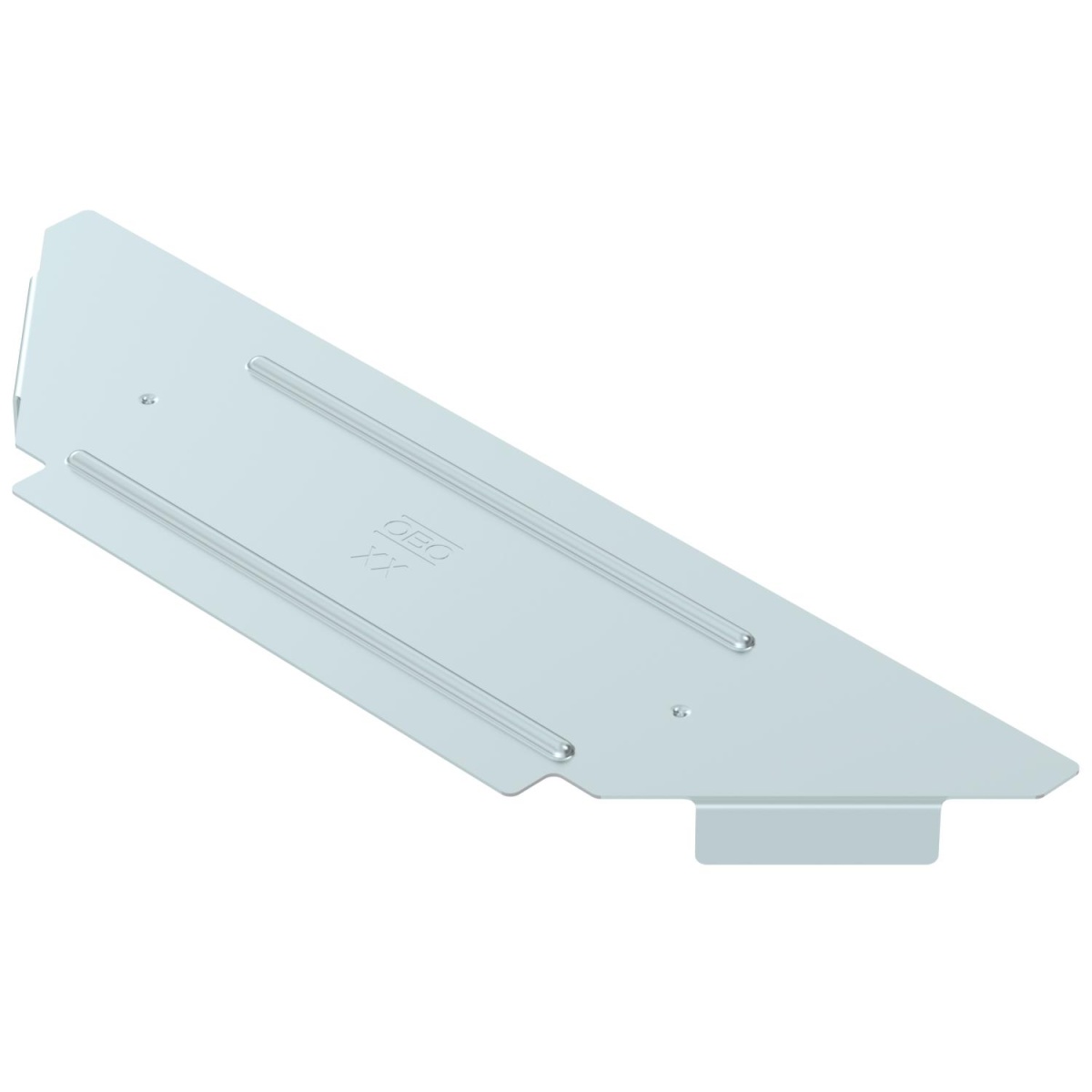 Tampa para derivação simples B150mm Aço Galvanização continuazincoalumínio, Double Dip zinco