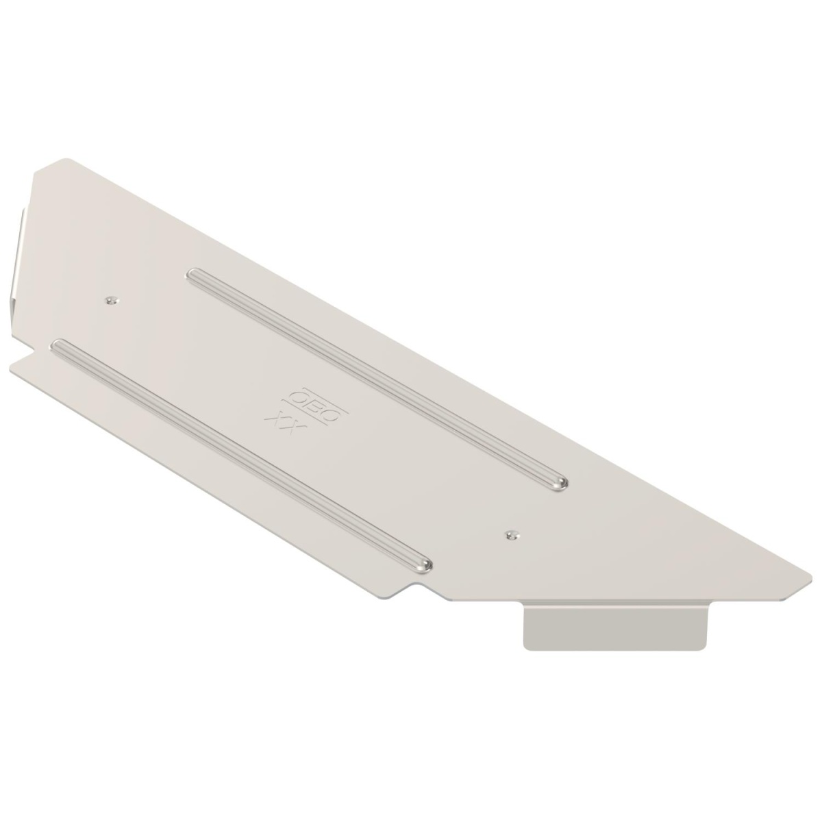 Tampa para derivação simples B150mm Aço inoxidável, livre de ferrugem 1.4301 A2 1.4301 brilhante, pós-tratamento aço inoxidável