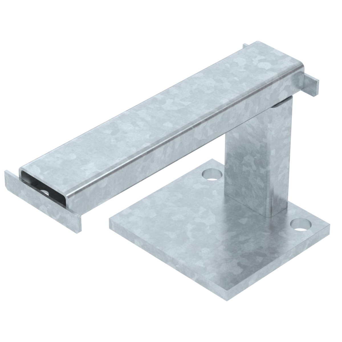 Support bracket for walkable cable trays B200 Aço Galvanizado por imersão a quente após maquinação zinco
