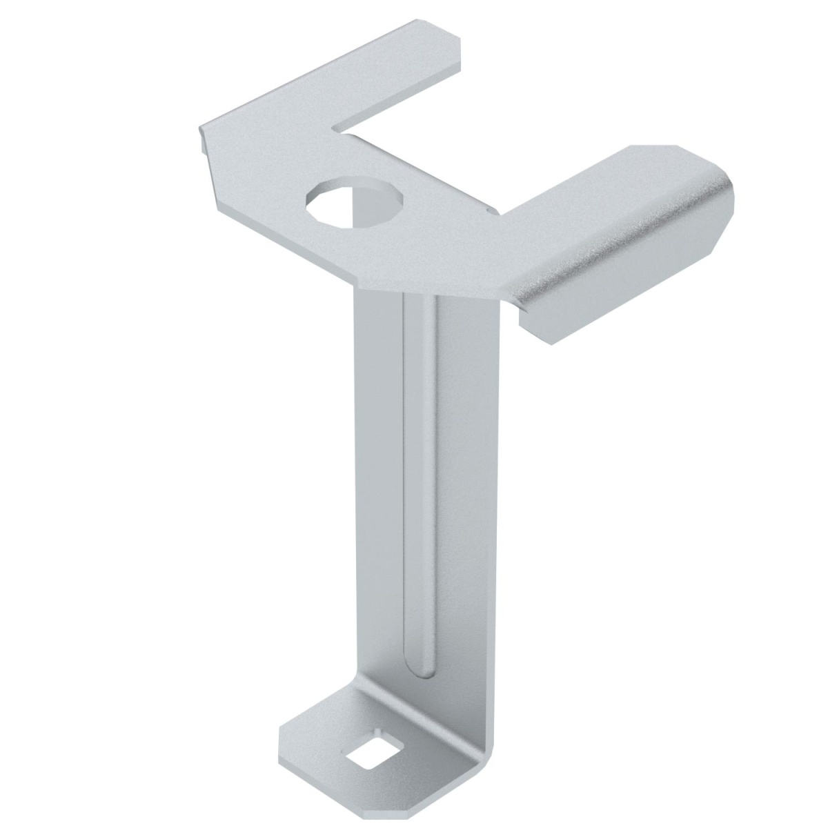 Suporte de tampa para altura do sistema 100 mm 100x70 Aço galvanizado pelo método Sendzimir zinco