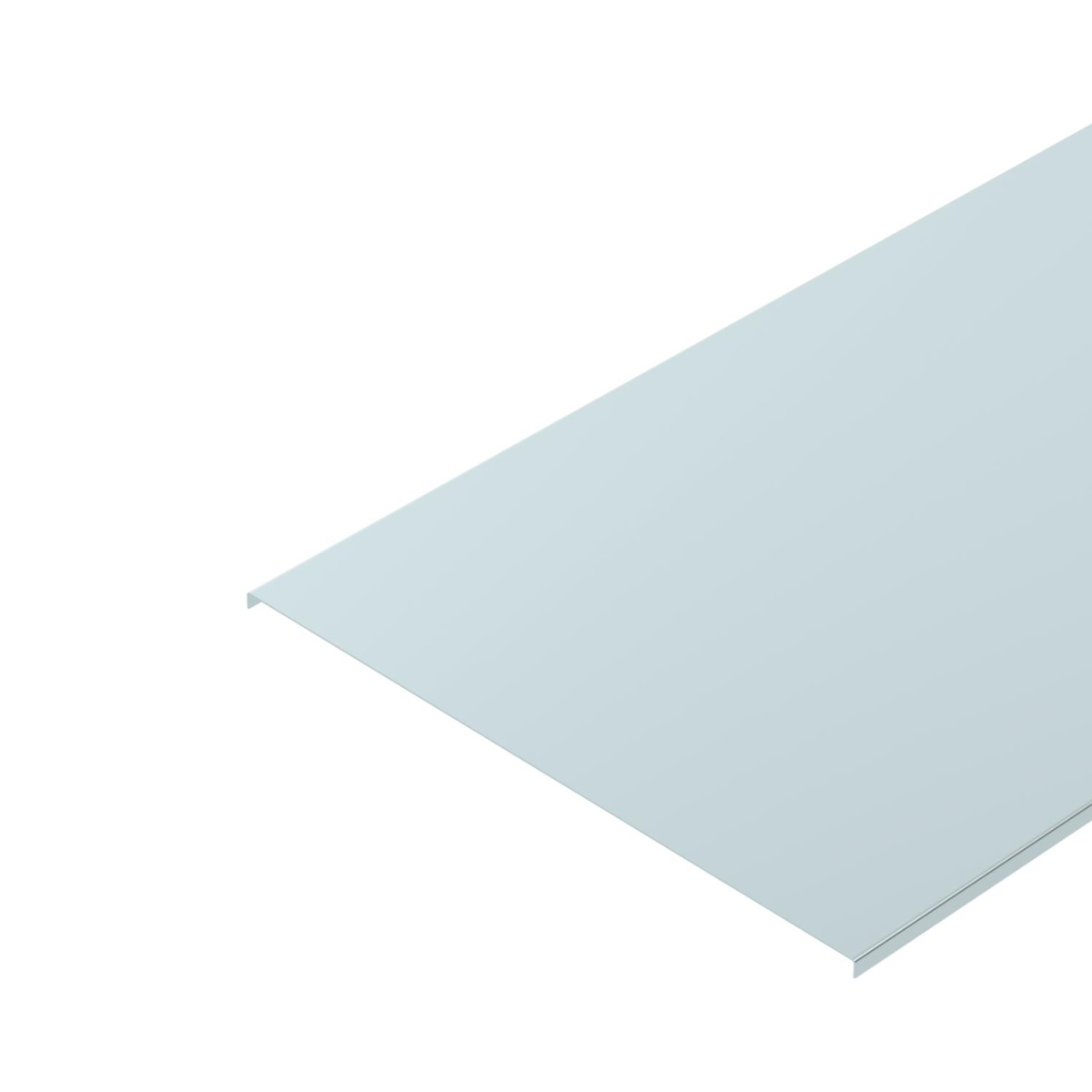 Tampa não perfurada para c. cabos chapa e varão 500x3000 Aço galvanizado pelo método Sendzimir zinco