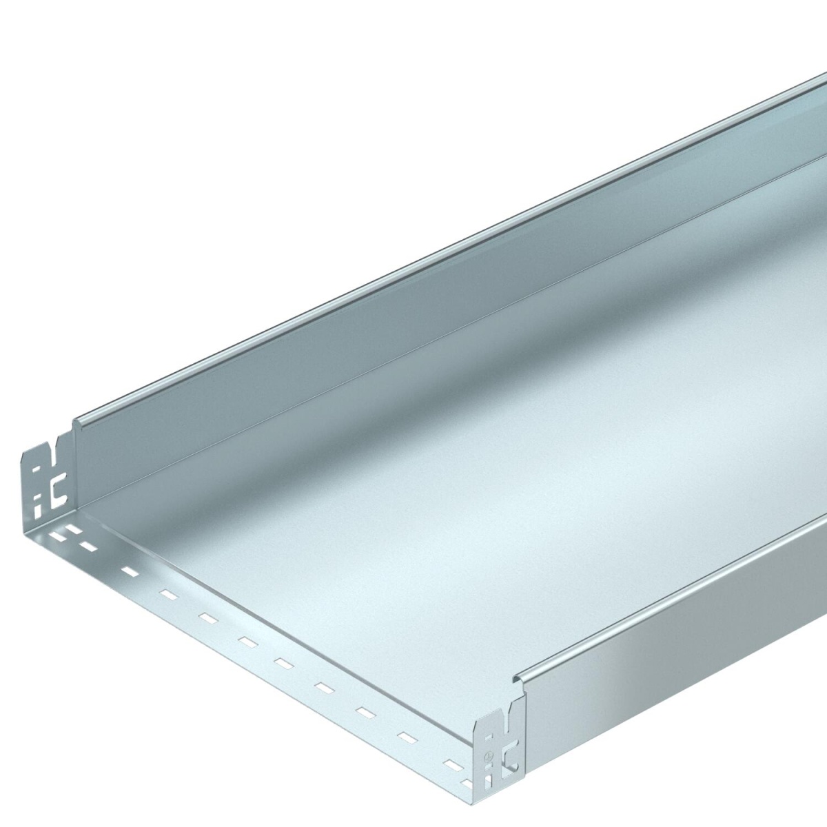 Caminho de cabos chapa MKSMU não perfurado,união de encaixe 85x500x3050 Aço galvanizado pelo método Sendzimir zinco