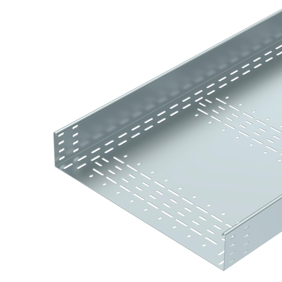 Caminho de cabos em chapa BKRS para passagens 110x600x3000 Aço galvanizado pelo método Sendzimir zinco