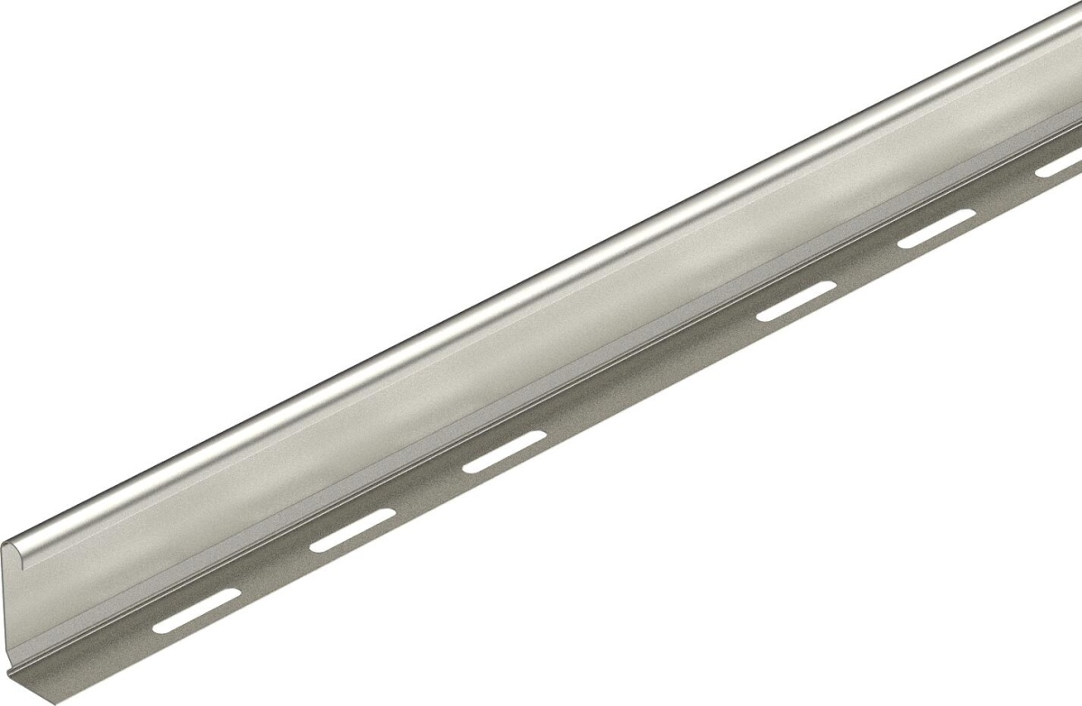 Separador para caminhos de cabos 60x2995 Aço inoxidável A4 1.4571 brilhante, pós-tratamento aço inoxidável