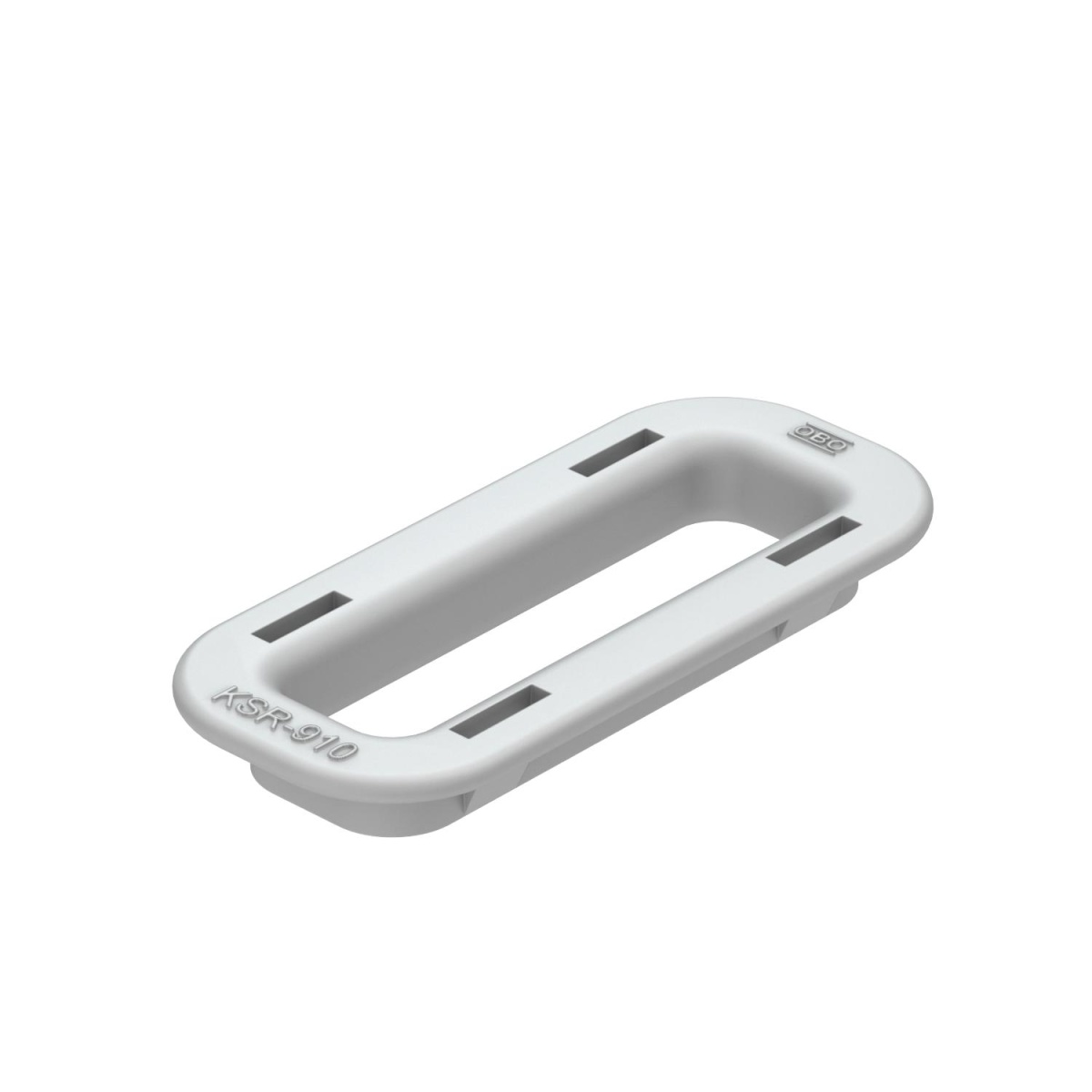 Protetor de cabos Lateral AZ, base DKS e IKS Polietileno cinzento claro