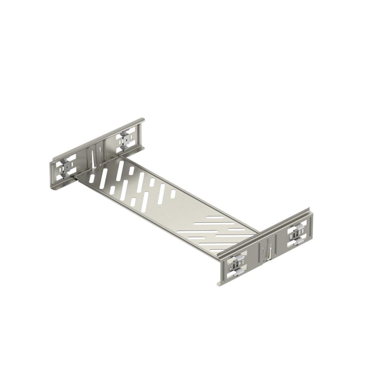 Conjunto de união rápida para caminho de cabos Magic 60x400x200 Aço inoxidável, livre de ferrugem A2 1.4301 brilhante, pós-tratamento aço inoxidável
