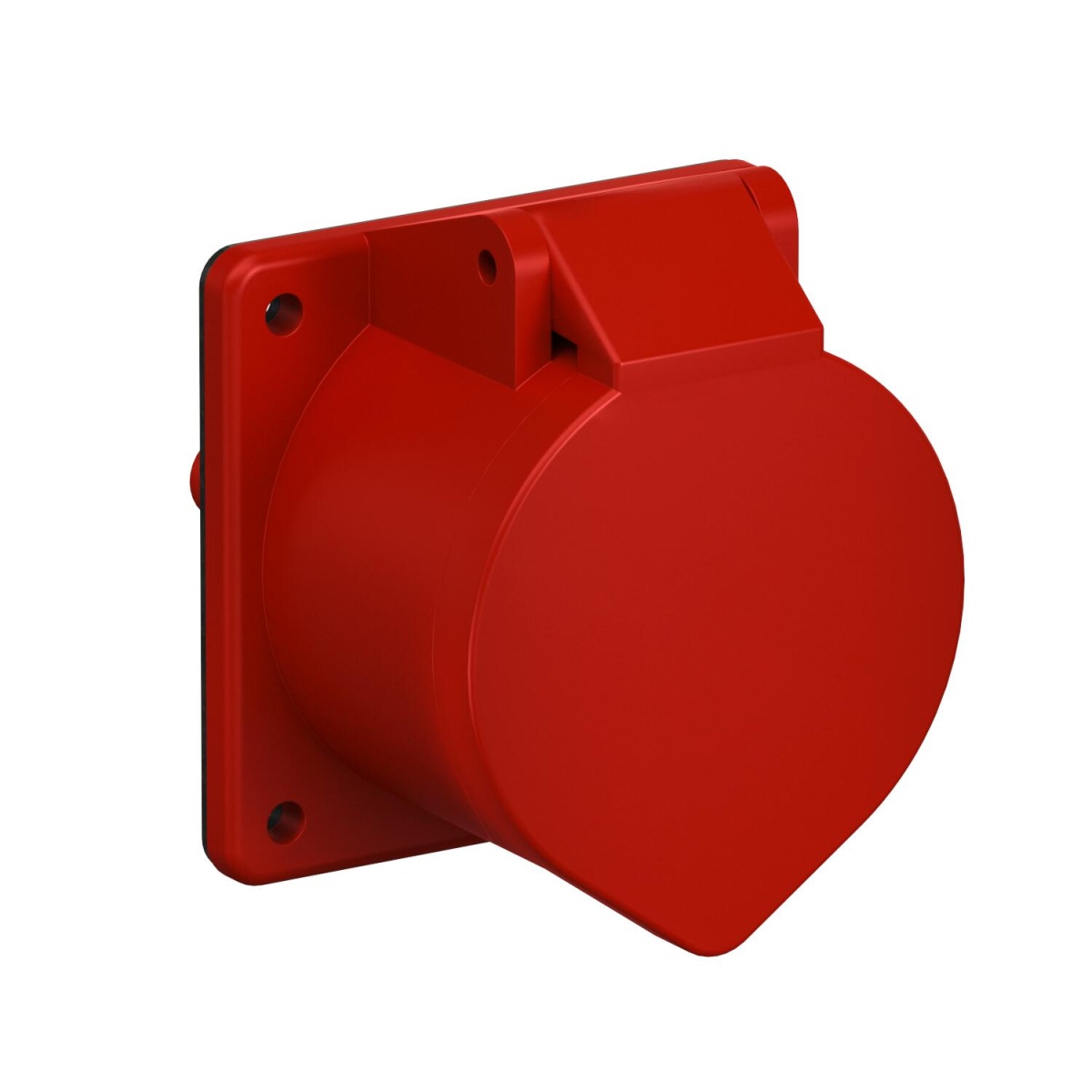 Tomada 3 polos NPE 400 V 16 A 75x75x72