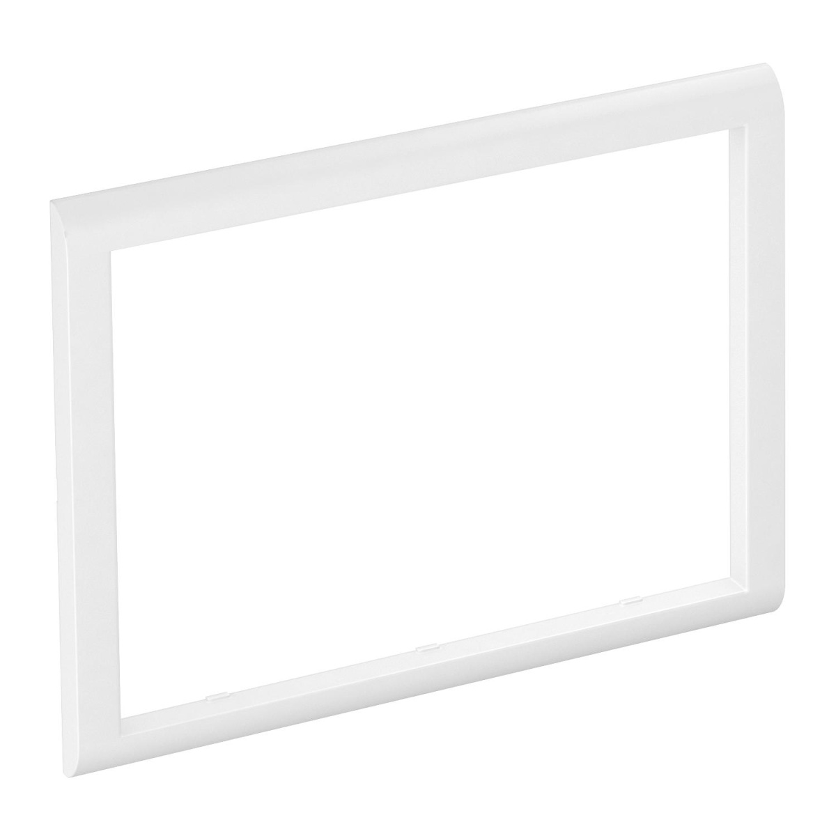 Espelho para encastrar triplo Policarbonato branco puro RAL 9010