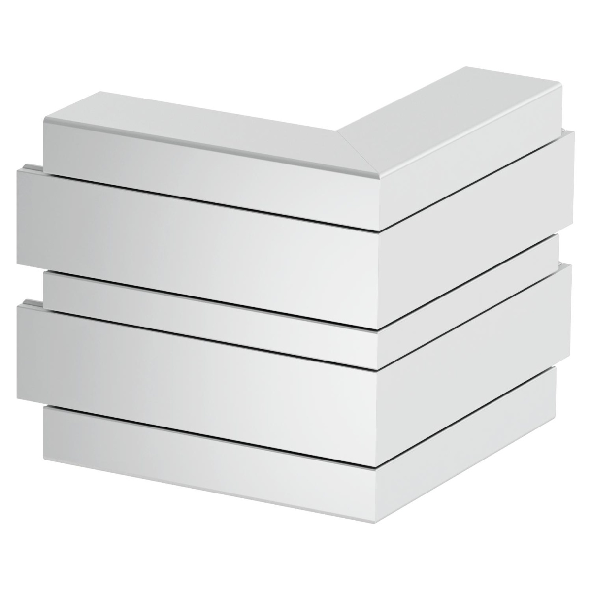 Ângulo externo Alumínio, rígido 53x165x175 Alumínio anodizado alumínio