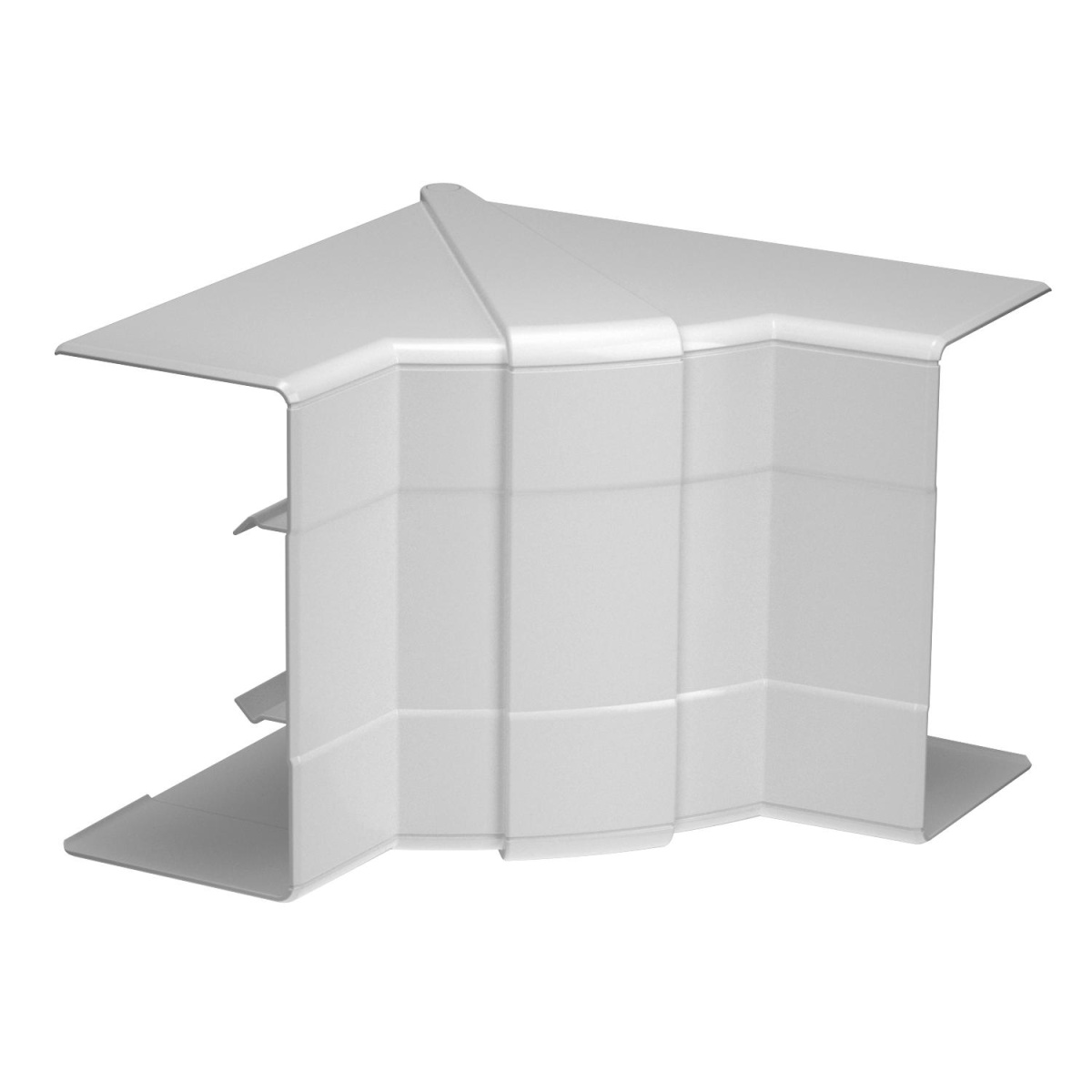 Ângulo interno variável 110x145x145 Policarbonatoacrilonitrila-butadieno-estireno cinzento claro RAL 7035