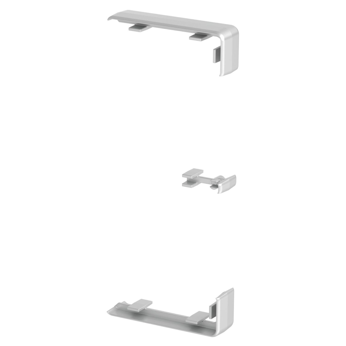 Tapa juntas para Rapid 45 130 133x55x15 Policarbonatoacrilonitrila-butadieno-estireno alumínio