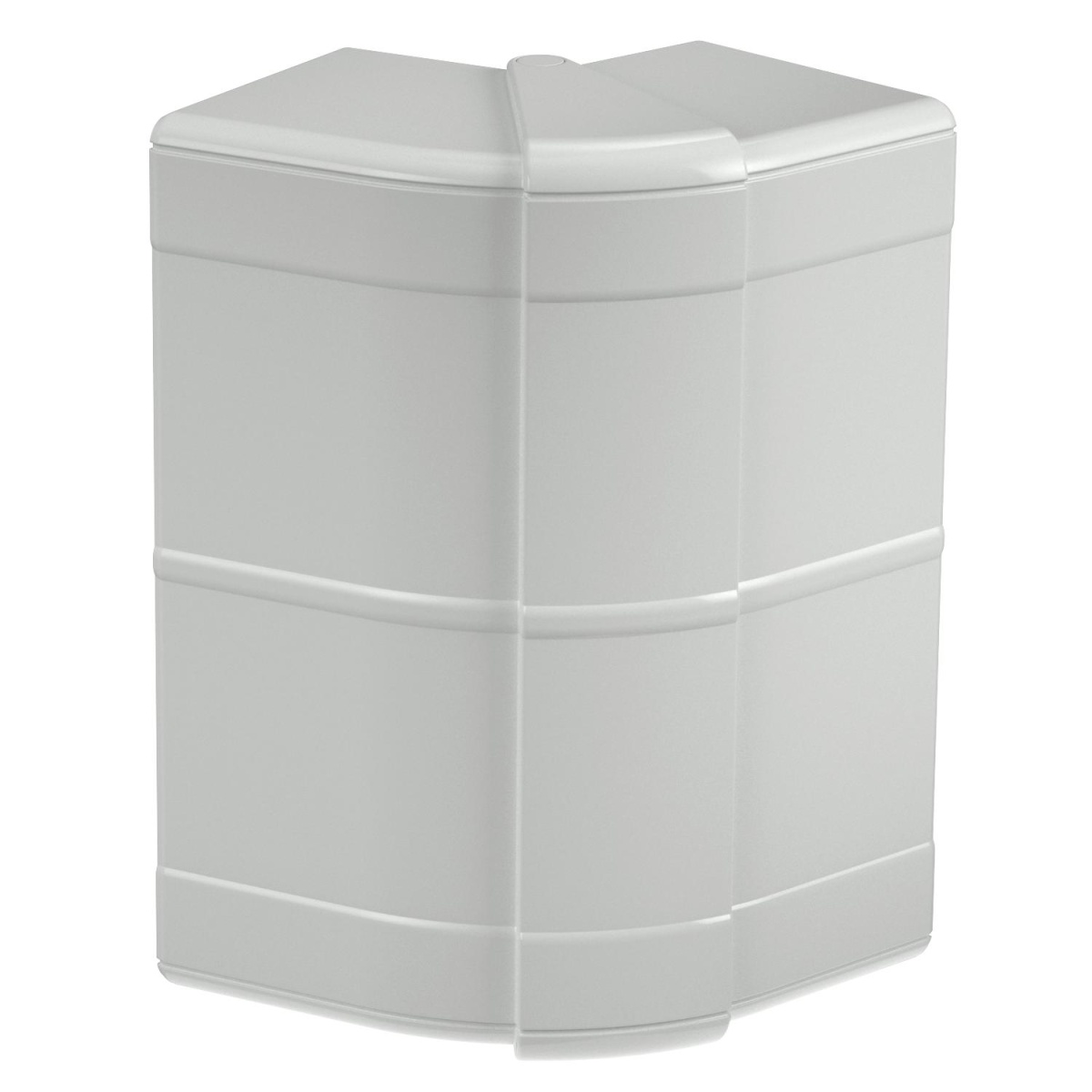 Ângulo externo variável 140x88x88 Policarbonatoacrilonitrila-butadieno-estireno cinzento claro RAL 7035