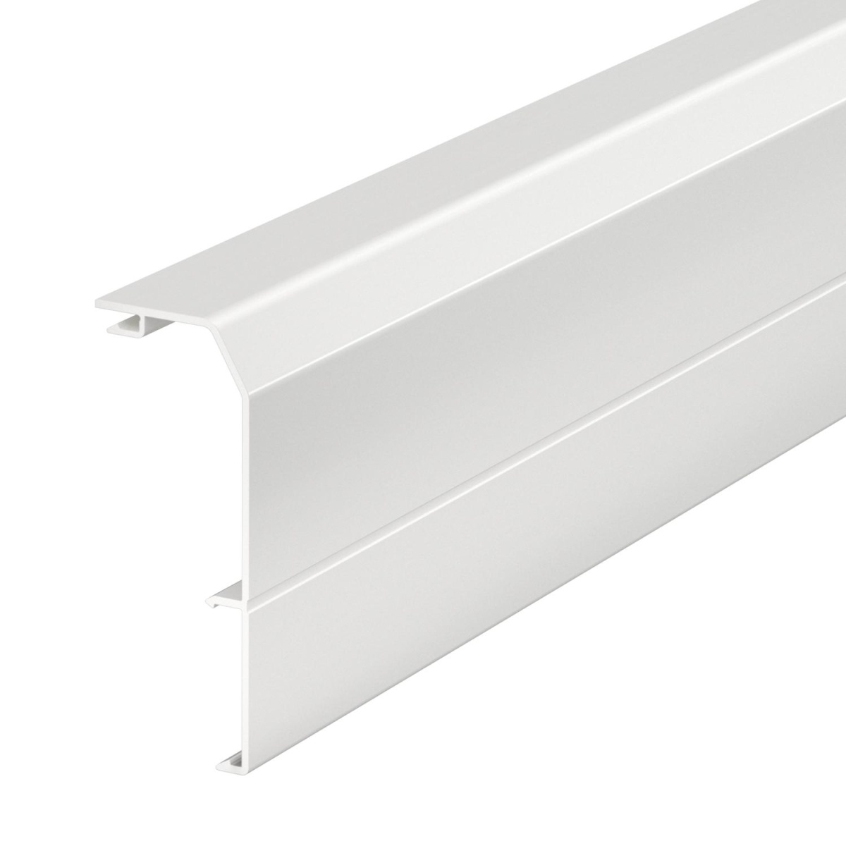 Tampa Base RAUDUO 40x105 9010 Policloreto de vinilo branco puro RAL 9010