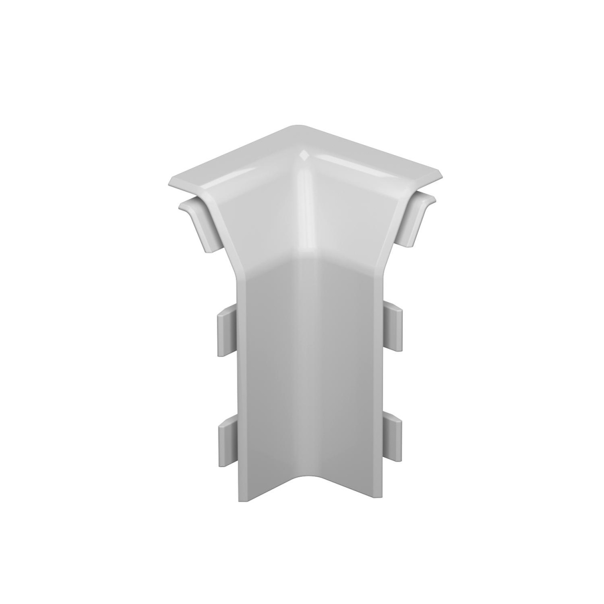 Ângulo interno SL 20x70 7035 Policloreto de vinilo cinzento claro RAL 7035