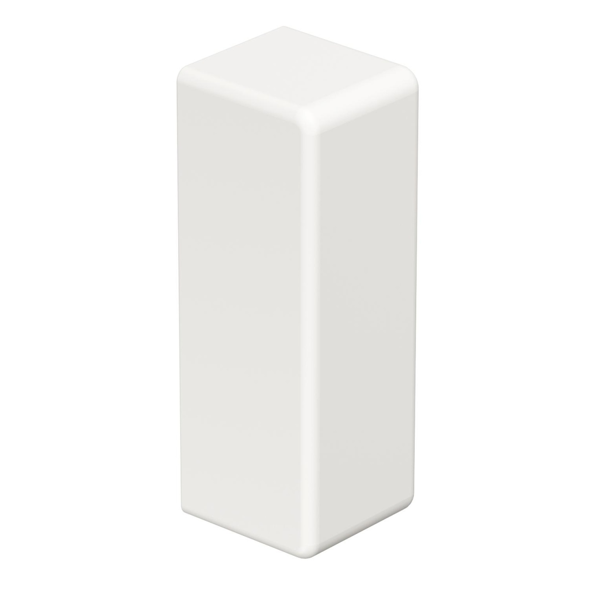 Topo 10x30mm Policloreto de vinilo branco puro RAL 9010