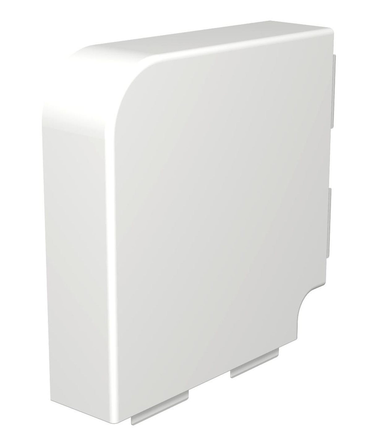 Ângulo plano 60x210mm Policloreto de vinilo cinzento claro RAL 7035