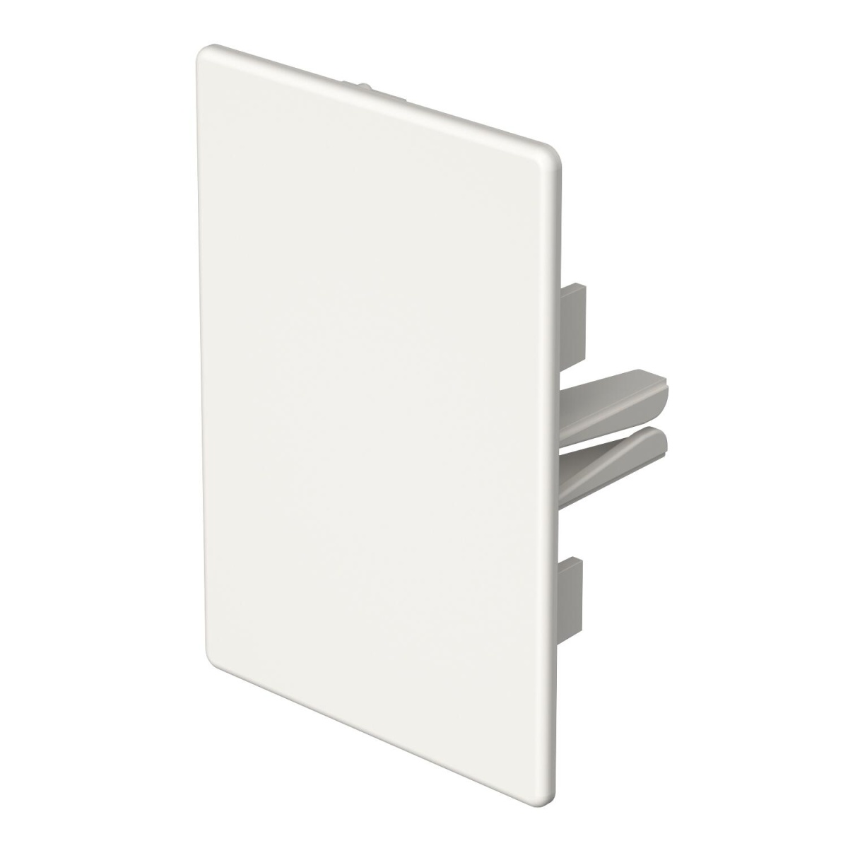 Topo 60x90mm Policloreto de vinilo branco puro RAL 9010