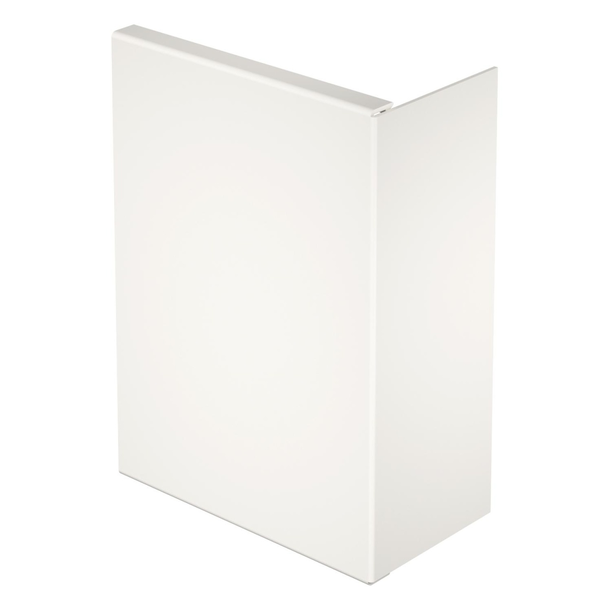 Topo 80x210mm Policloreto de vinilo branco puro RAL 9010