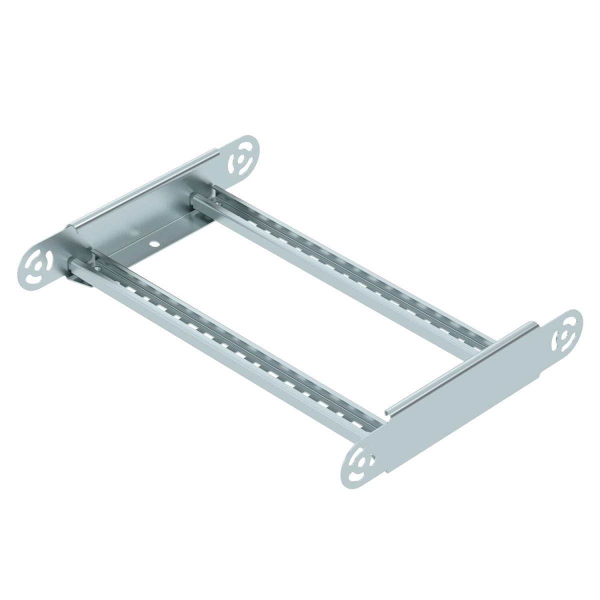 Elemento do ângulo regulável para caminhos de cabos escada 60x400 Aço galvanizado pelo método Sendzimir zinco