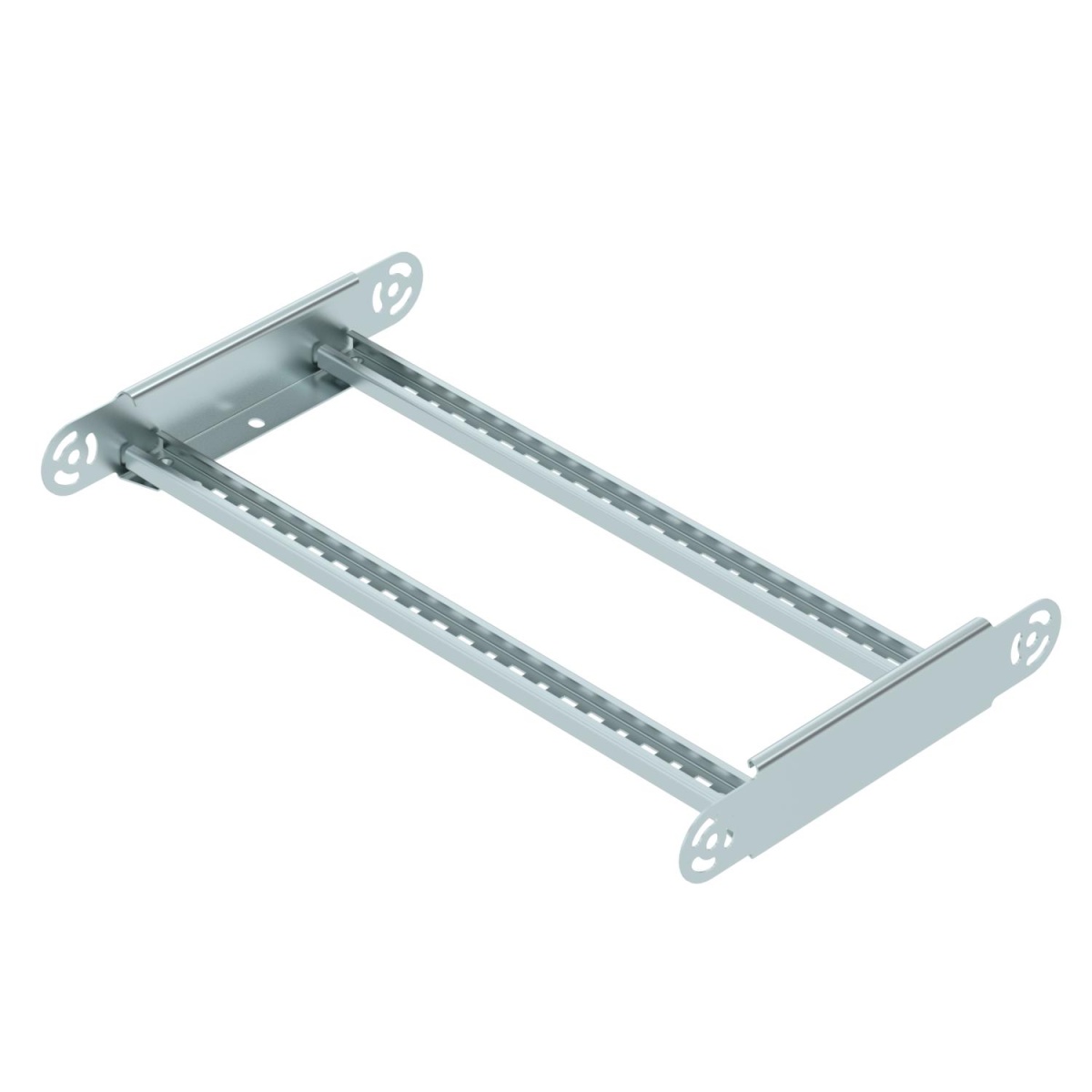 Elemento do ângulo regulável para caminhos de cabos escada 60x500 Aço galvanizado pelo método Sendzimir zinco
