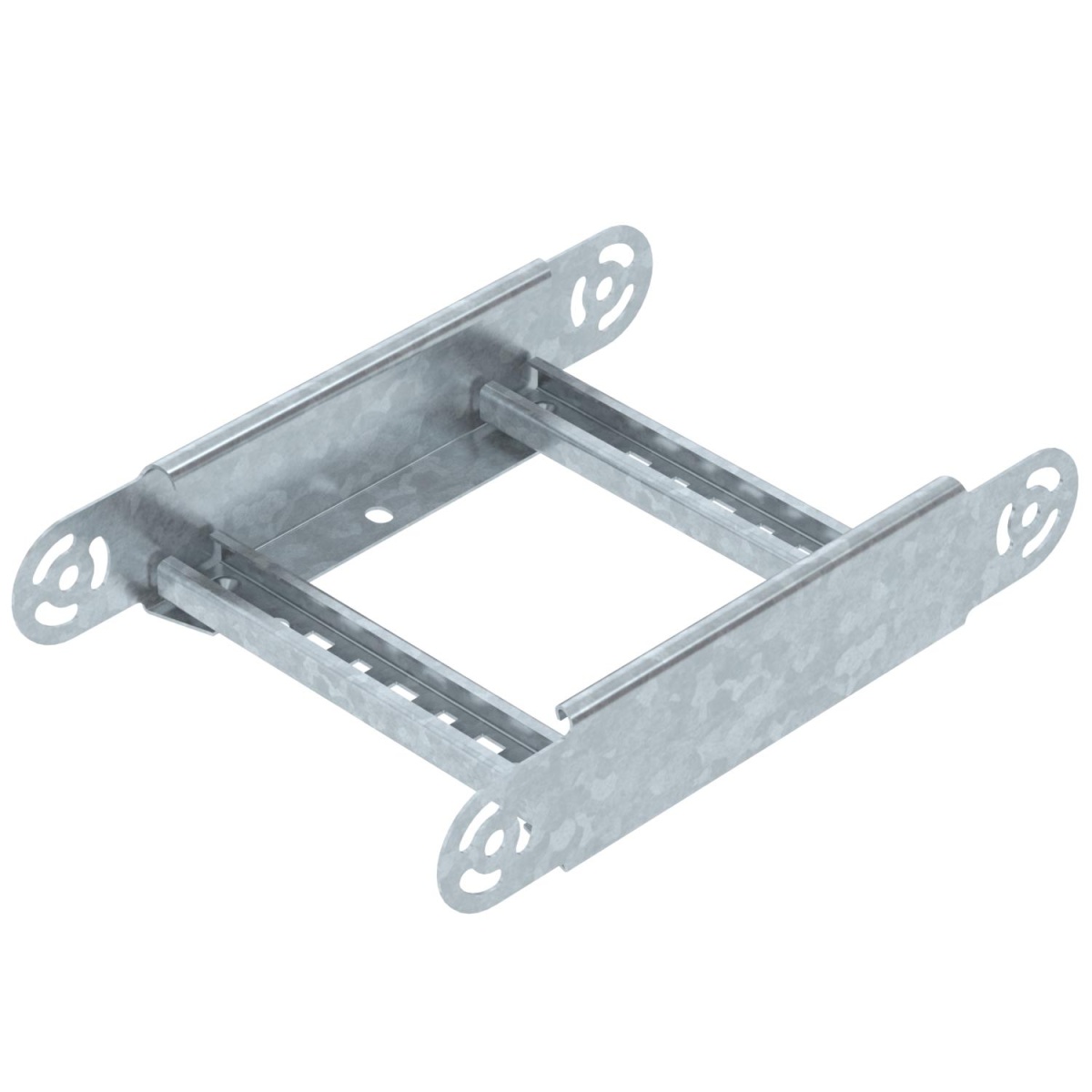 Elemento do ângulo regulável para caminhos de cabos escada 60x200 Aço Galvanizado por imersão a quente após maquinação zinco