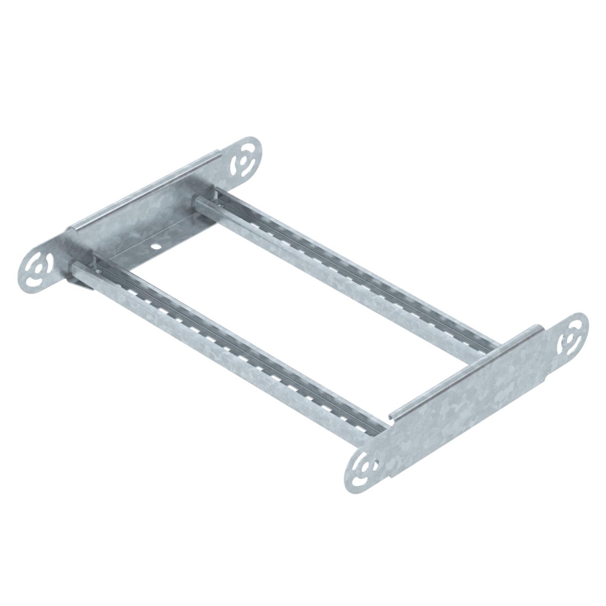 Elemento do ângulo regulável para caminhos de cabos escada 60x400 Aço Galvanizado por imersão a quente após maquinação zinco