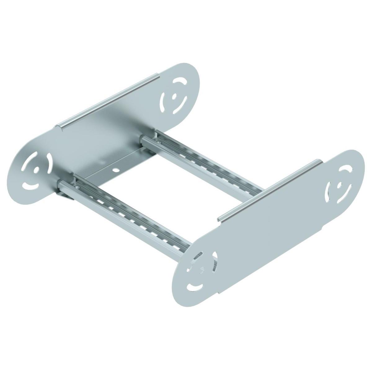 Elemento do ângulo regulável para caminhos de cabos escada 110x300 Aço galvanizado pelo método Sendzimir zinco