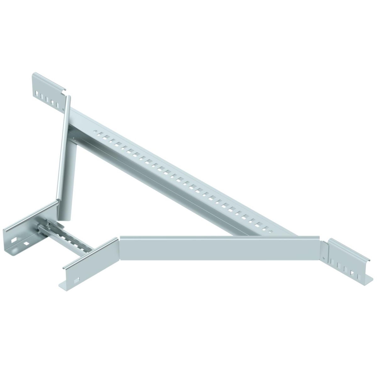 Derivação simples para caminhos de cabos escada 60x200 Aço galvanizado pelo método Sendzimir zinco