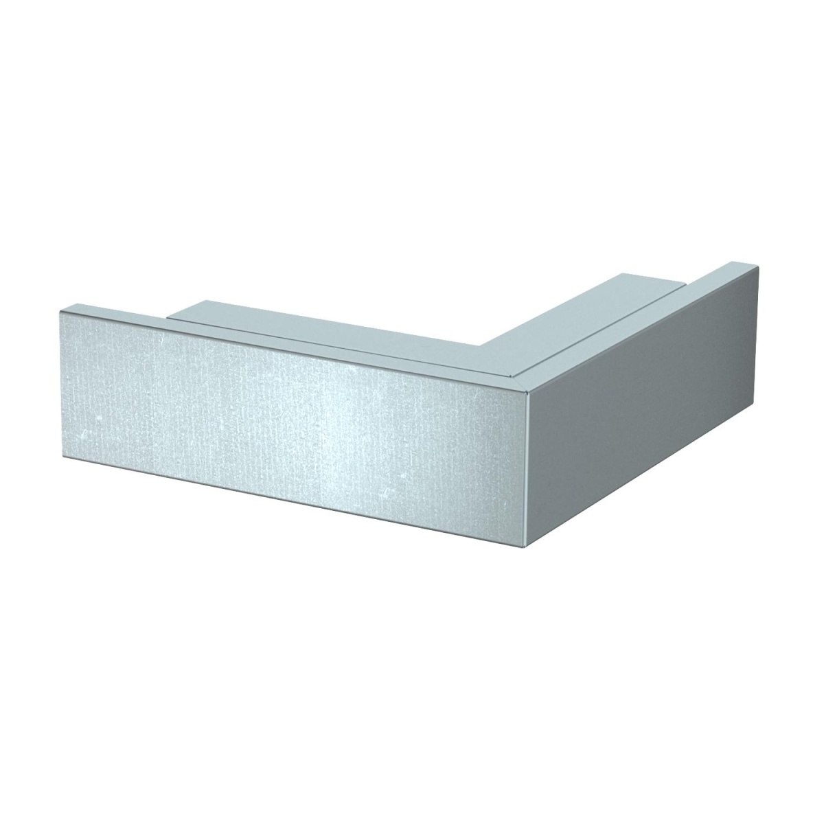 Ângulo externo com tampa 40x60mm Aço galvanizado pelo método Sendzimir zinco
